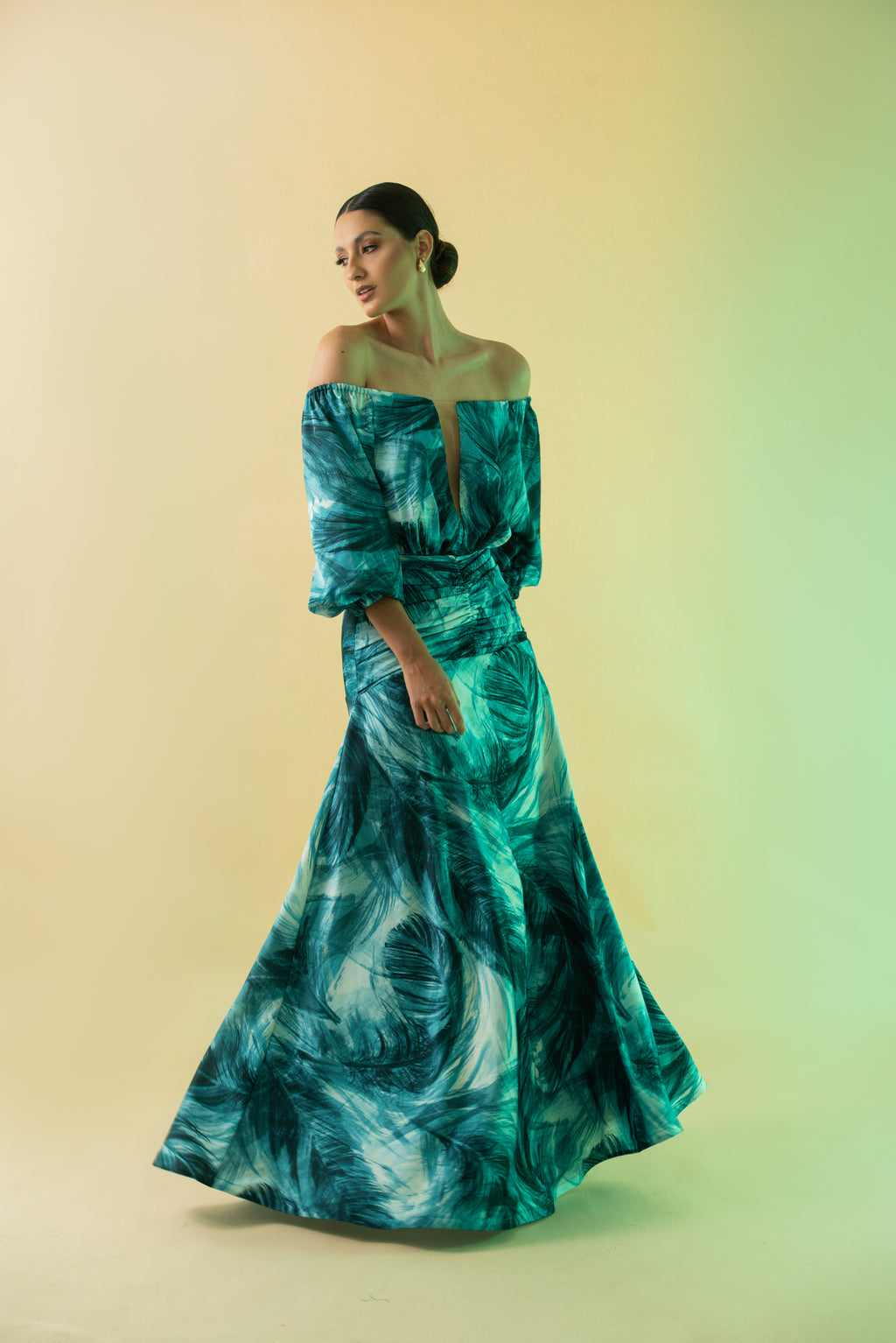 SINTIA TURQUESA VESTIDO