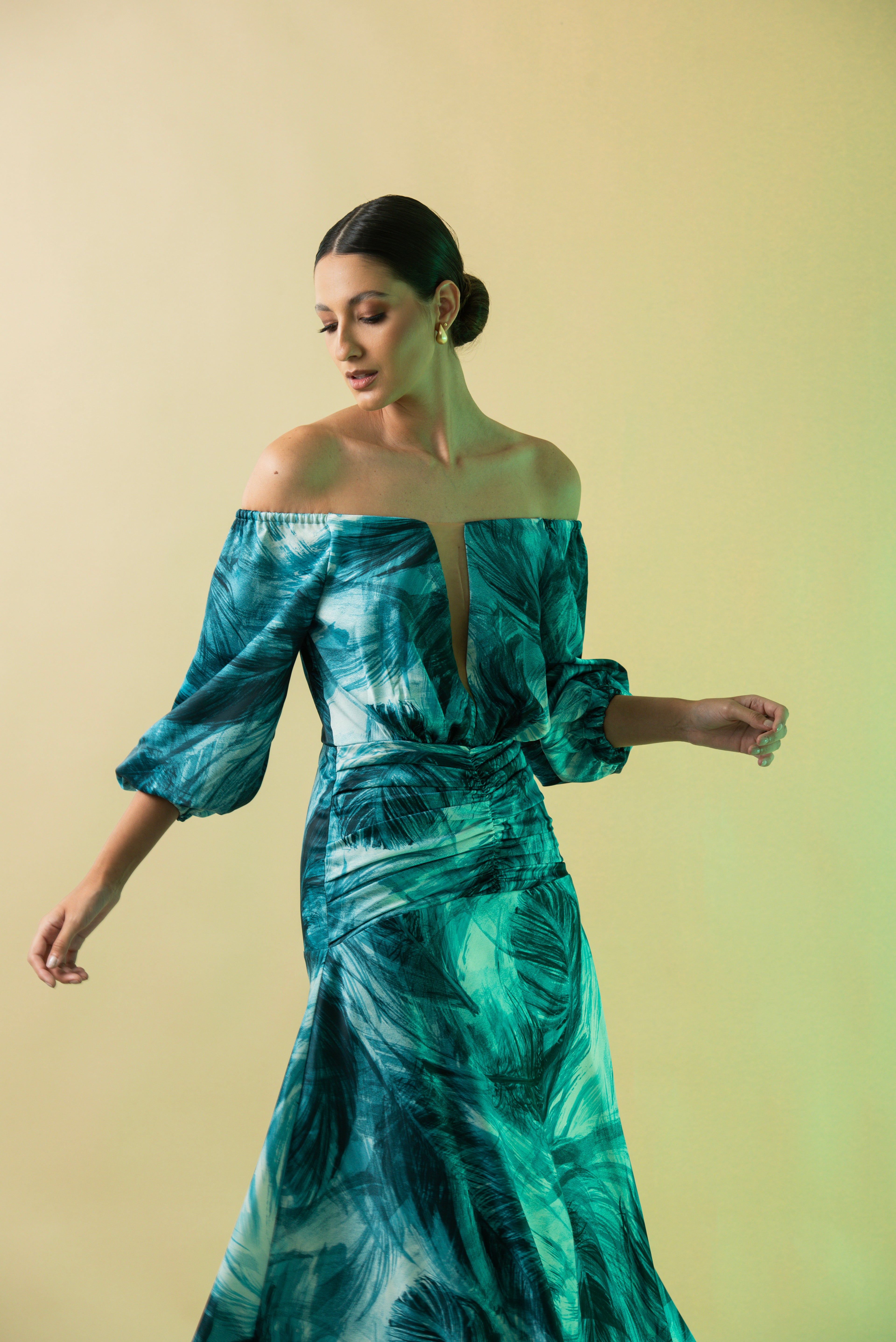 SINTIA TURQUESA VESTIDO