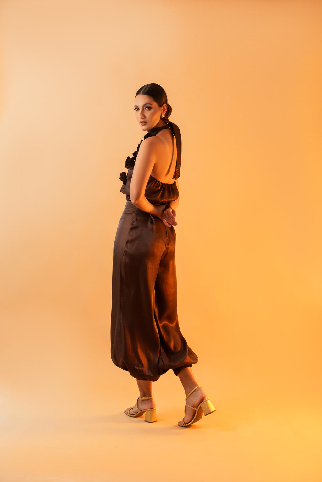 EVELIN CAFÉ PANTALÓN