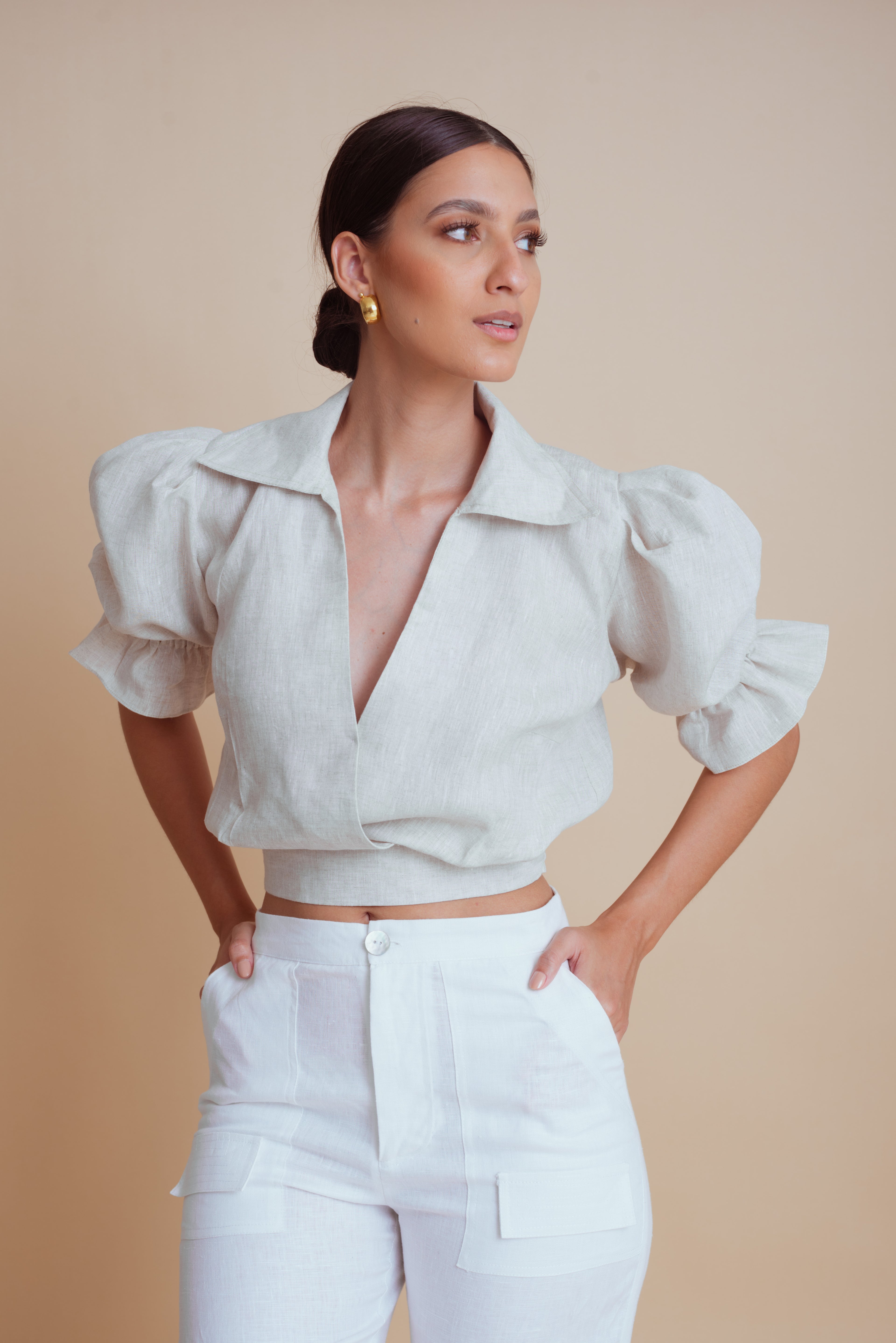 Tianiz - Beis Blusa